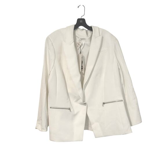 Veronica beard scuba jacket white US24 - Picture 4 of 9